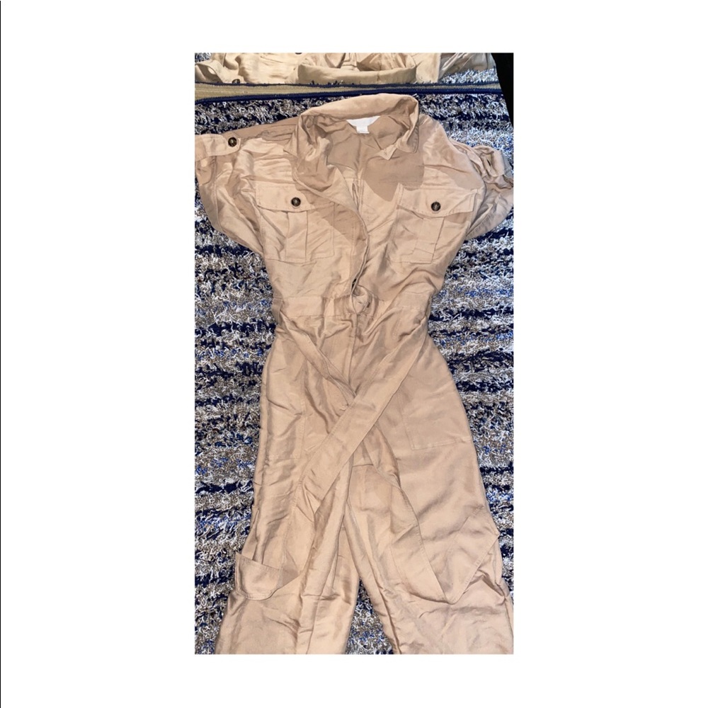 Khaki jumpsuit